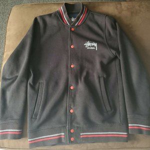 Stussy Big Logo Varsity Jacket